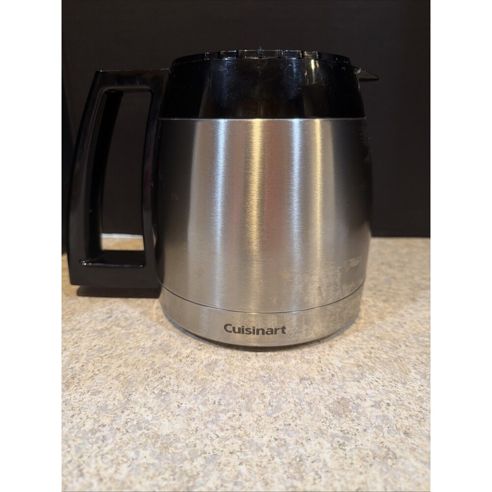 Cuisinart Coffee 12-Cup Thermal Carafe Stainless Steel  & Lid